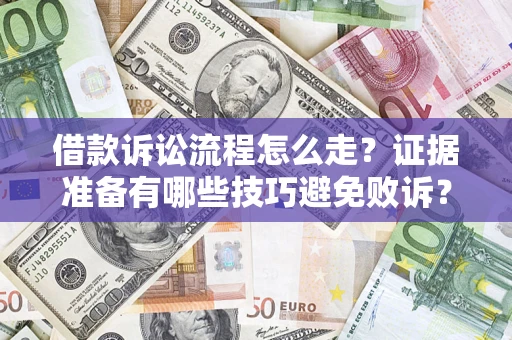 北京借款诉讼流程怎么走？证据准备有哪些技巧避免败诉？