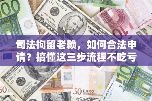北京司法拘留老赖，如何合法申请？搞懂这三步流程不吃亏！