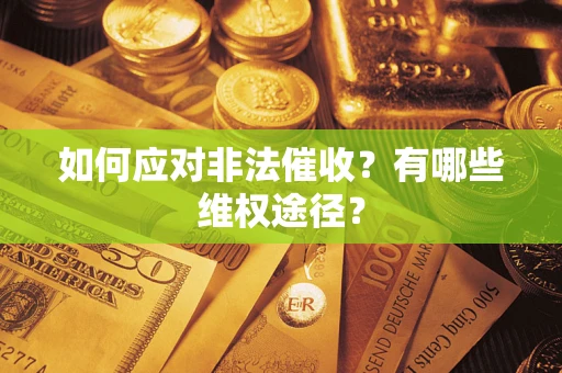 北京如何应对非法催收？有哪些维权途径？