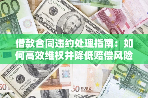 北京借款合同违约处理指南：如何高效维权并降低赔偿风险？