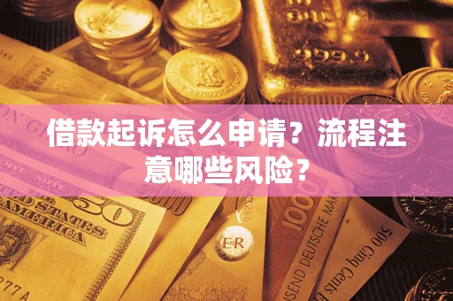 北京借款起诉怎么申请？流程注意哪些风险？